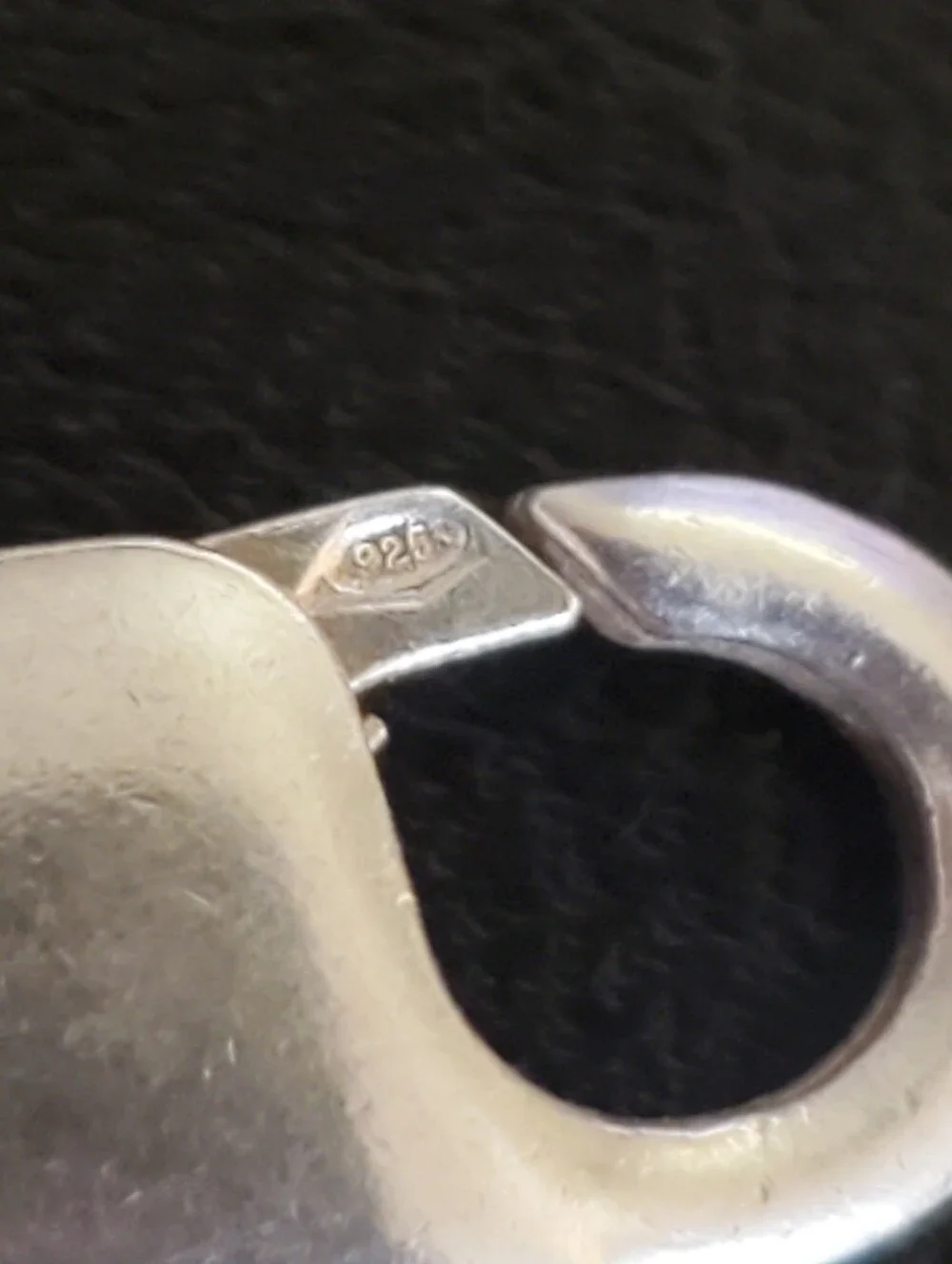 40.3 grms 935 Italy Sterling Silver Figaro Bracelet (11 mm)  & 9 Inch